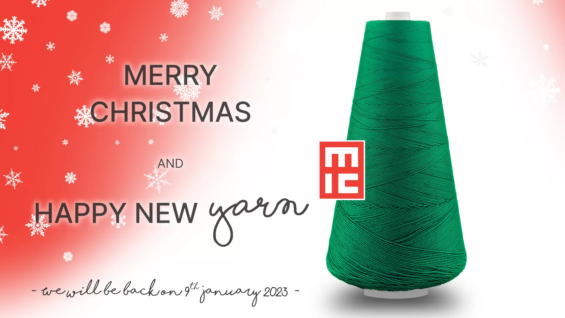 Merry Christmas - yarn