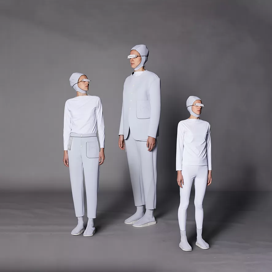 Recycled Yarn GRS Certified Space suit