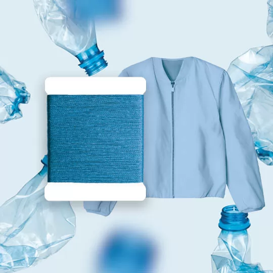 polyester recycl&eacute;