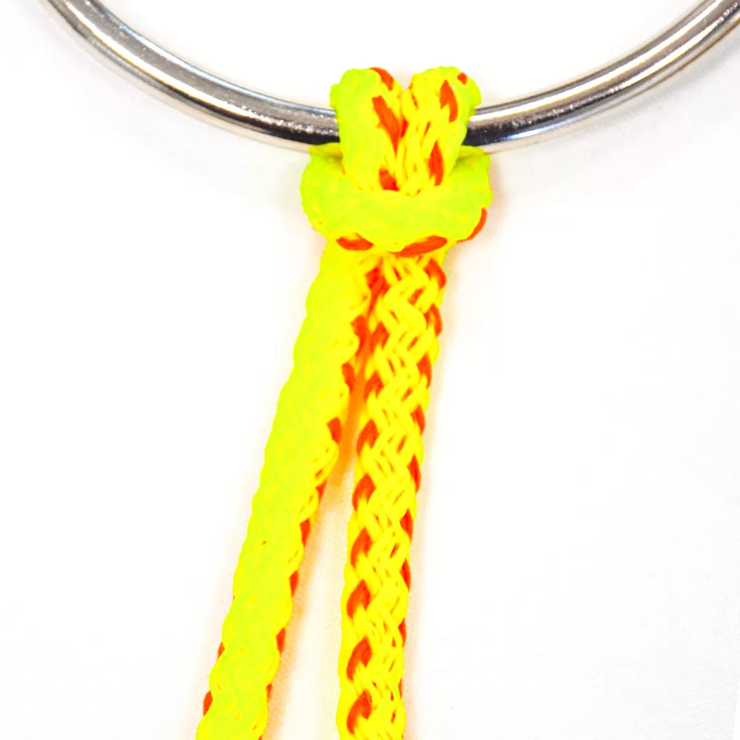 Laccio fluorescente in poliestere testurizzato